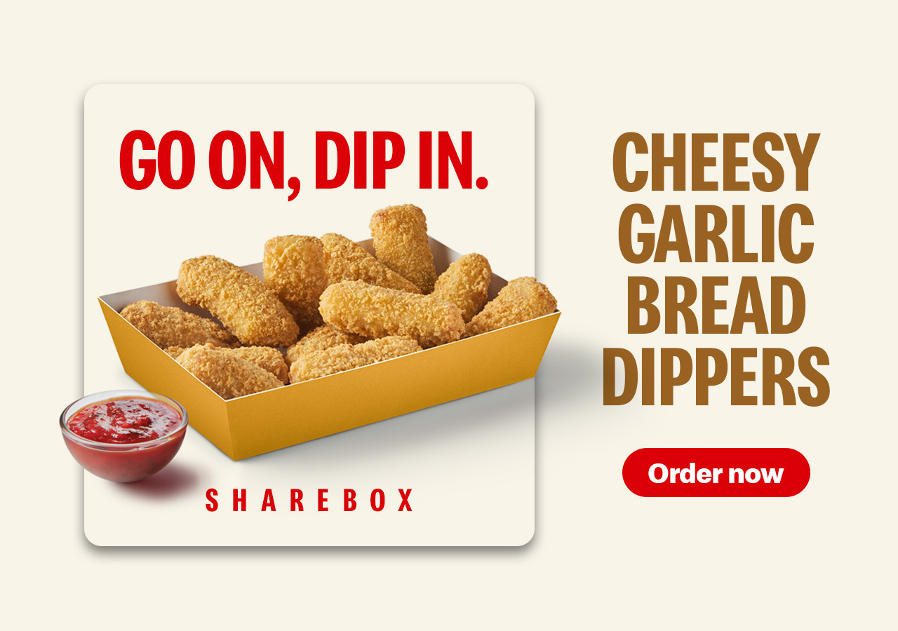 Go On, Dip In. Cheesy garlic bread dippers