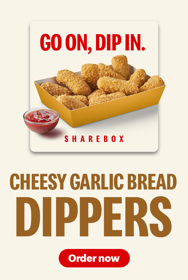 Go On, Dip In. Cheesy garlic bread dippers