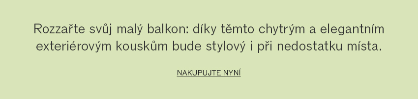 Vše pro balkon