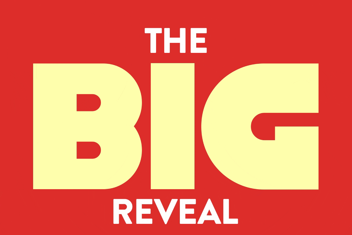 the big reveal