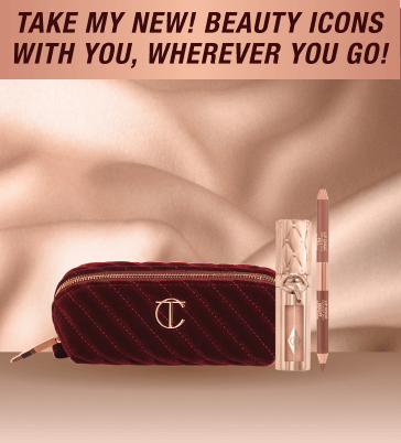 TAKE MY NEW! BEAUTY ICONS WITH YOU, WHEREVER YOU GO!