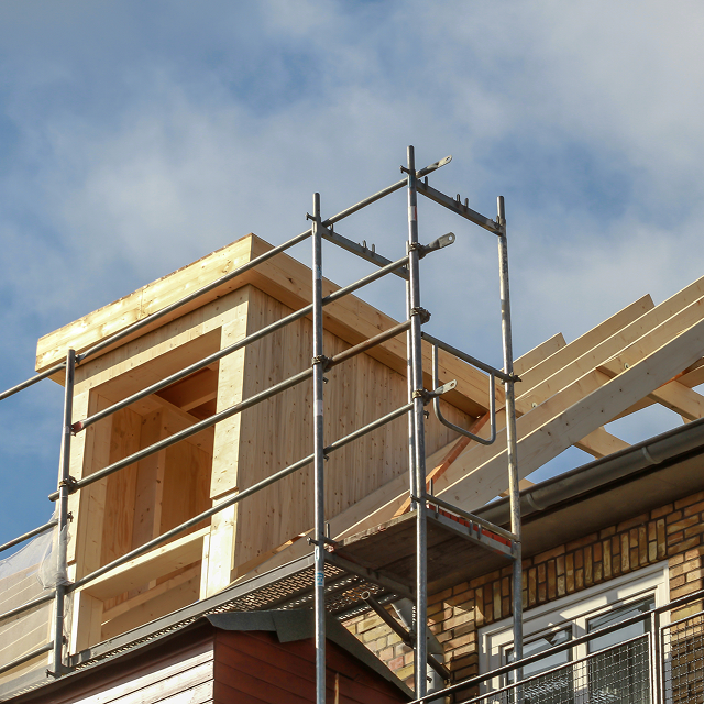 image of a building under construction