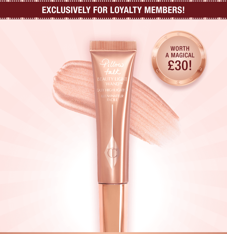EXCLUSIVELY FOR LOYALTY MEMBERS!