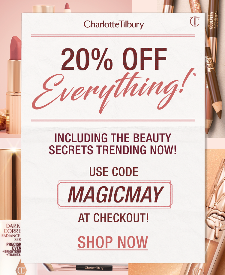 20% OFF EVERYTHING!* USE CODE MAGICMAY AT CHECKOUT