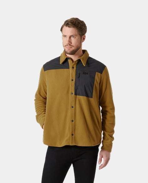 Man wearing Daybreaker Fleece Shirt