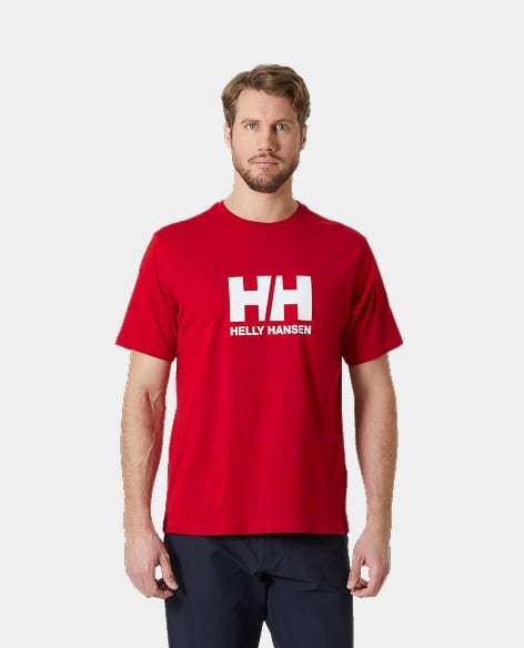 Man wearing HH Logo T-shirt 2.0