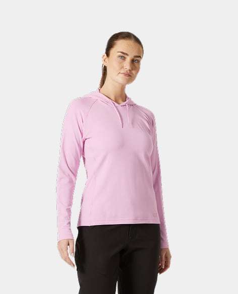 Woman wearing Verglas Light Hoodie