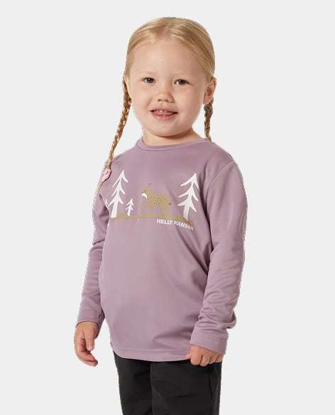 Kids' HH Tech Graphic Long Sleeve Top