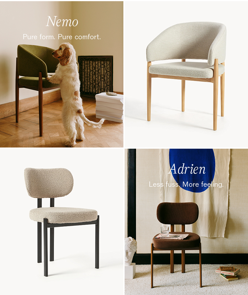 Chairs, designed for sharing.