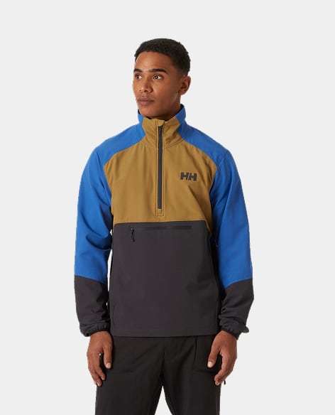 Man wearing Cascade Shield Anorak