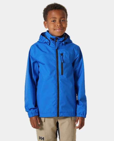 Boy wearing Juniors’ Crew Hooded Jacket