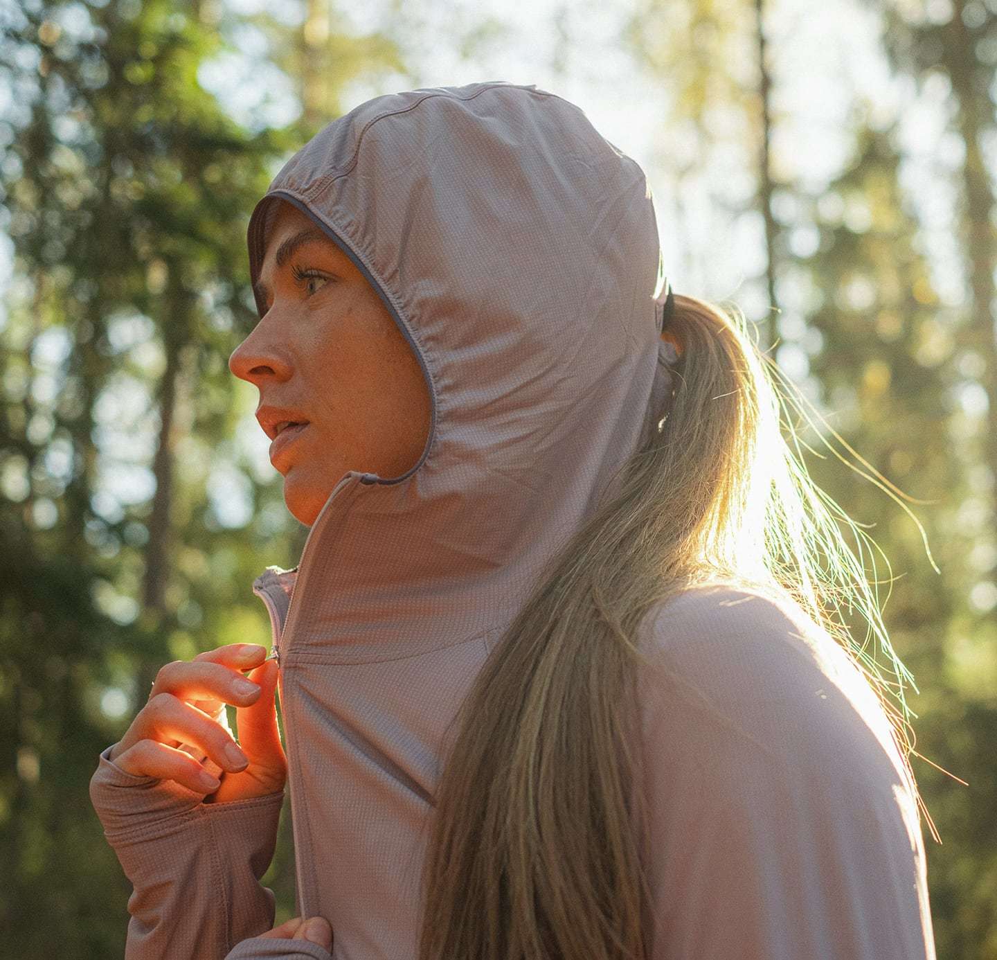 Woman wearing Shine Solen Cover Up Dress in the sun