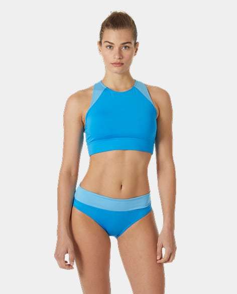 Woman wearing Hydropower Cropped Top