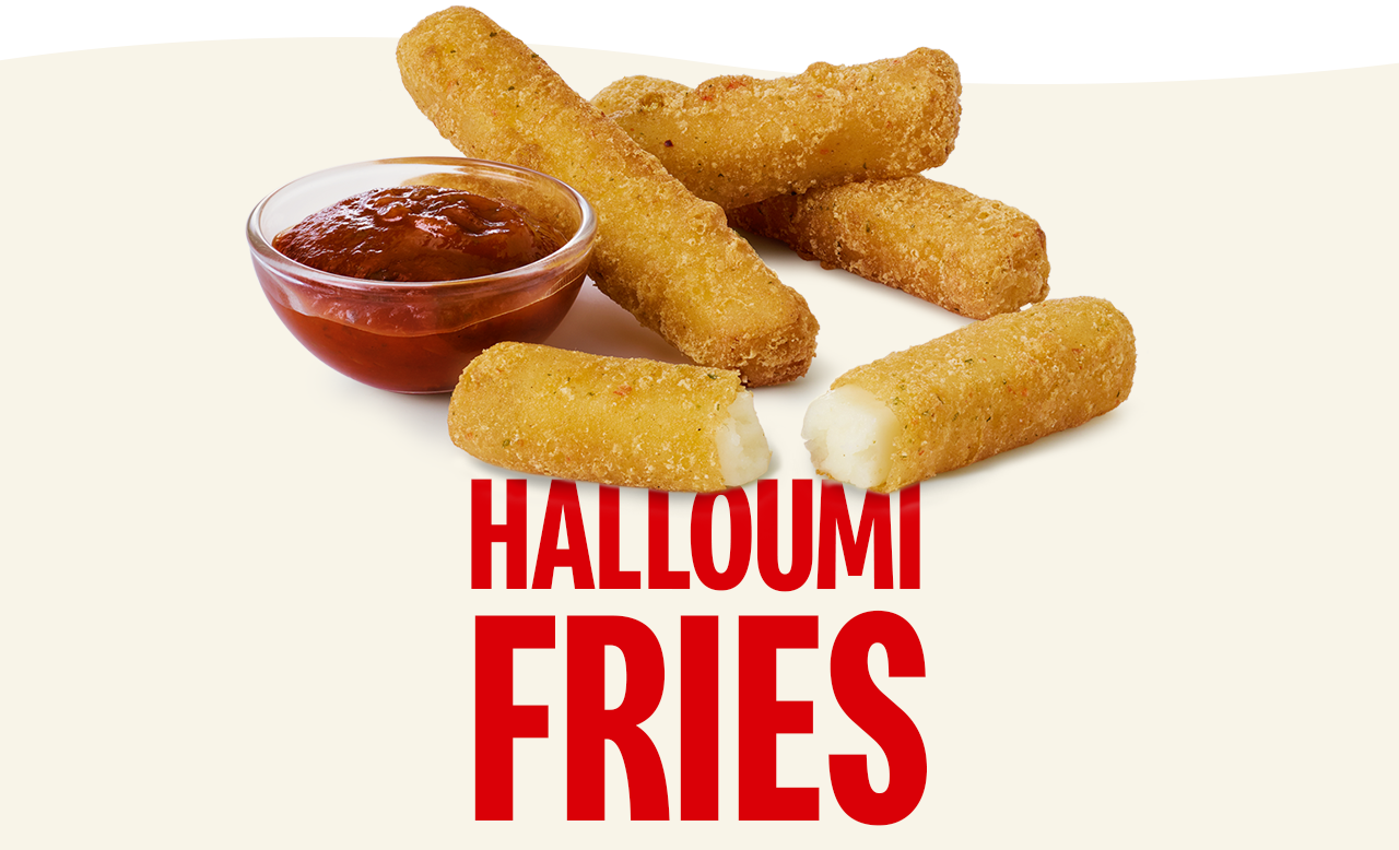 Halloumi fries