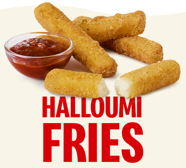 Halloumi fries