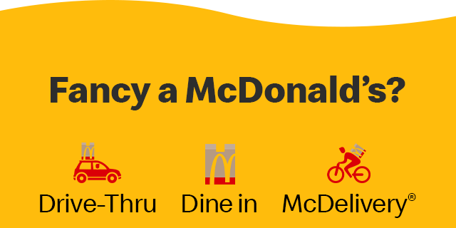 Fancy a McDonald's