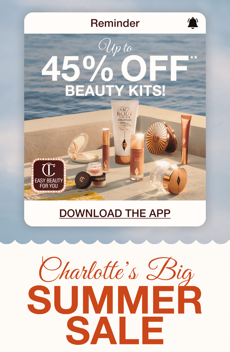 CHARLOTTE'S BIG SUMMER SALE!