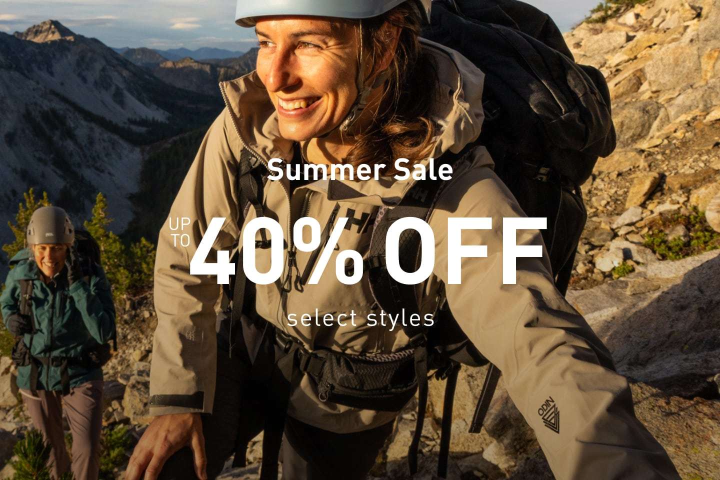 Summer Sale. UP TO 40% OFF select styles.