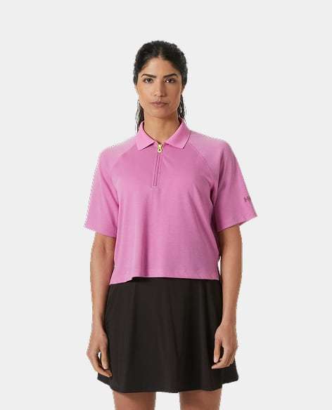Women's Inshore Zip Crop Polo