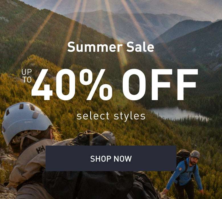 Summer Sale. UP TO 40% OFF select styles. SHOP NOW