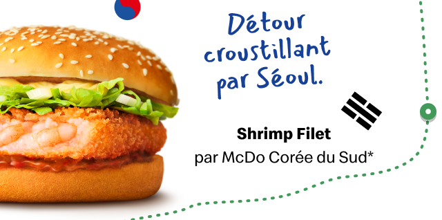 Shrimp Filet par McDo Corée du Sud*