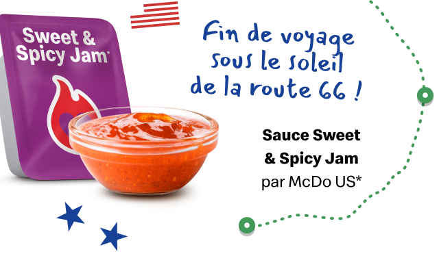 Sauce Sweet & Spicy Jam par McDo US*