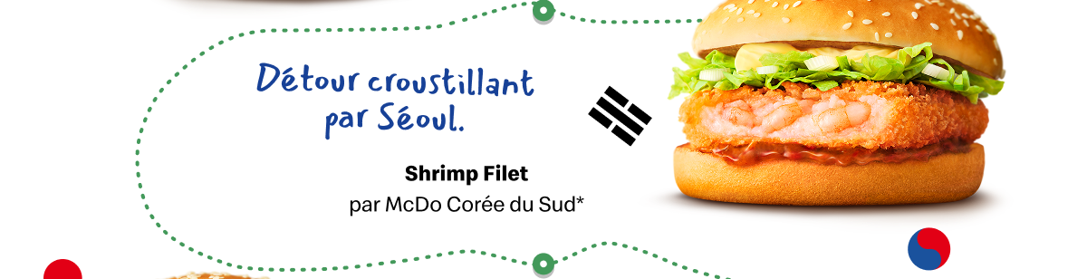 Shrimp Filet par McDo Corée du Sud*