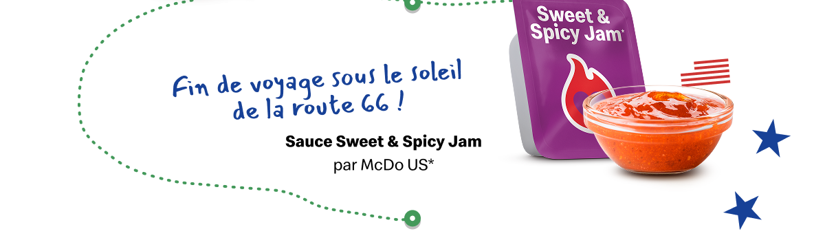 Sauce Sweet & Spicy Jam par McDo US*