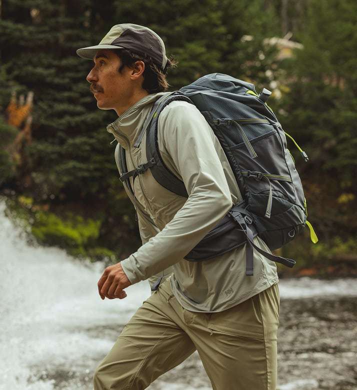 Man in Helly Hansen gear
