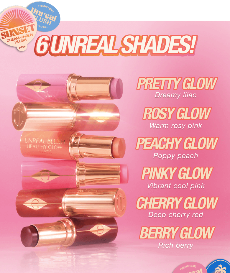 6 UNREAL SHADES