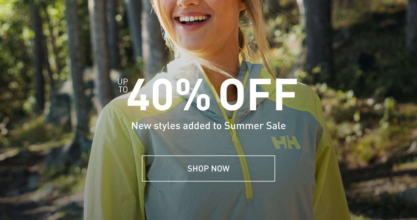 Up to 40% off - new styles added to Summer Sale. SHOP NOW