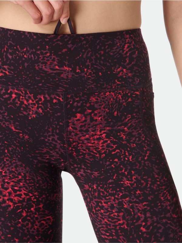 New Power Leggings | Red Tortoise Print