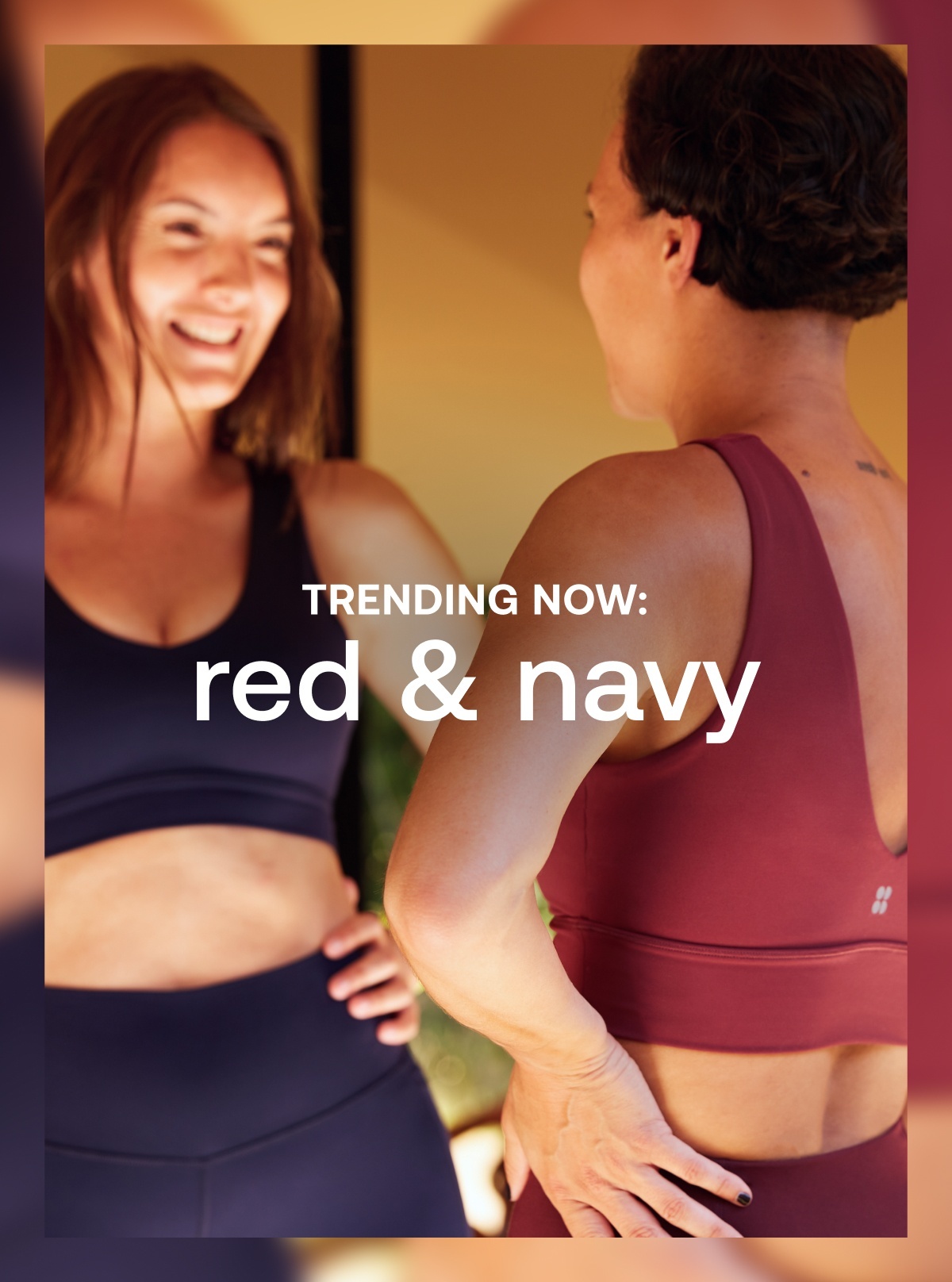 Trending Now: Red and Navy