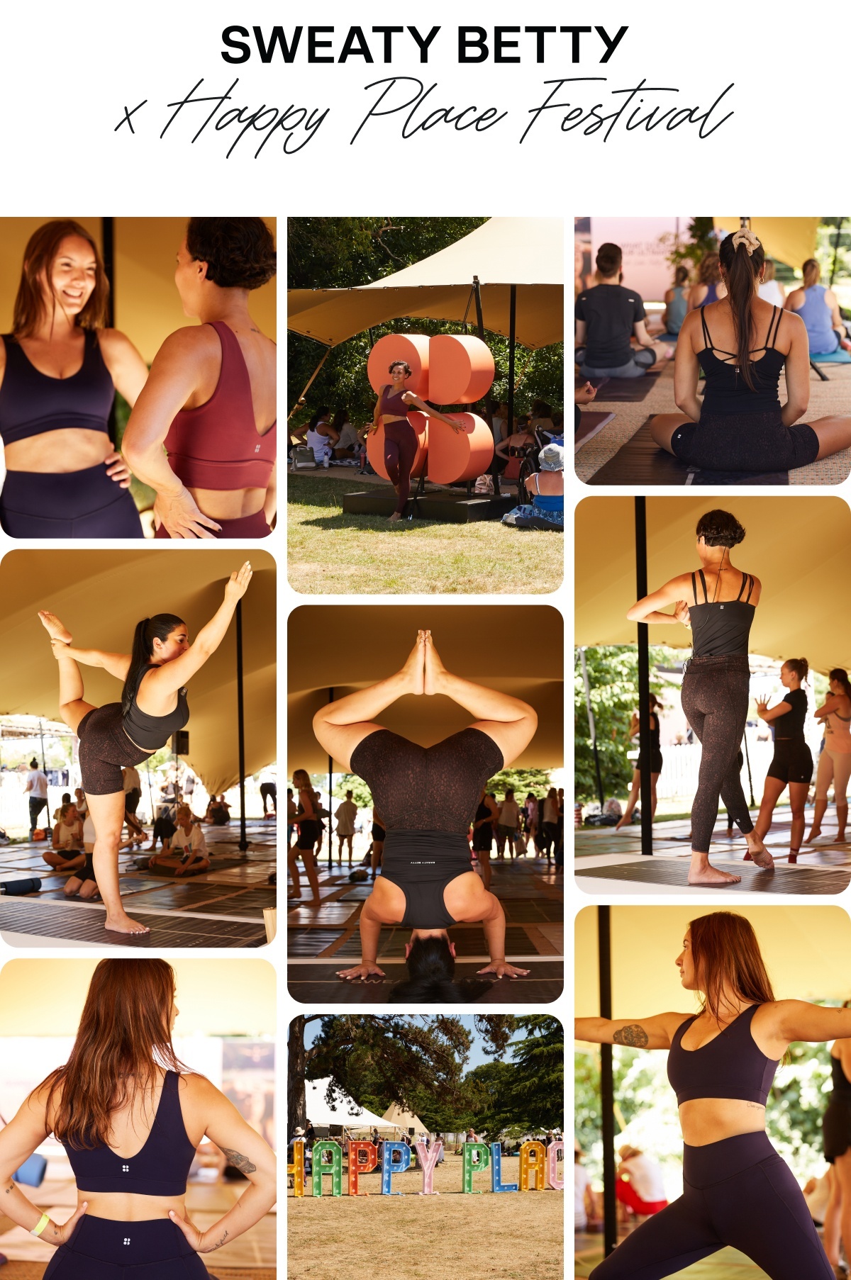 Sweaty Betty x Happy Place Festival