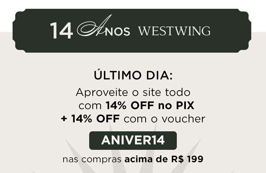 14 anos Westwing