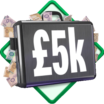 60 x £5k cash prizes