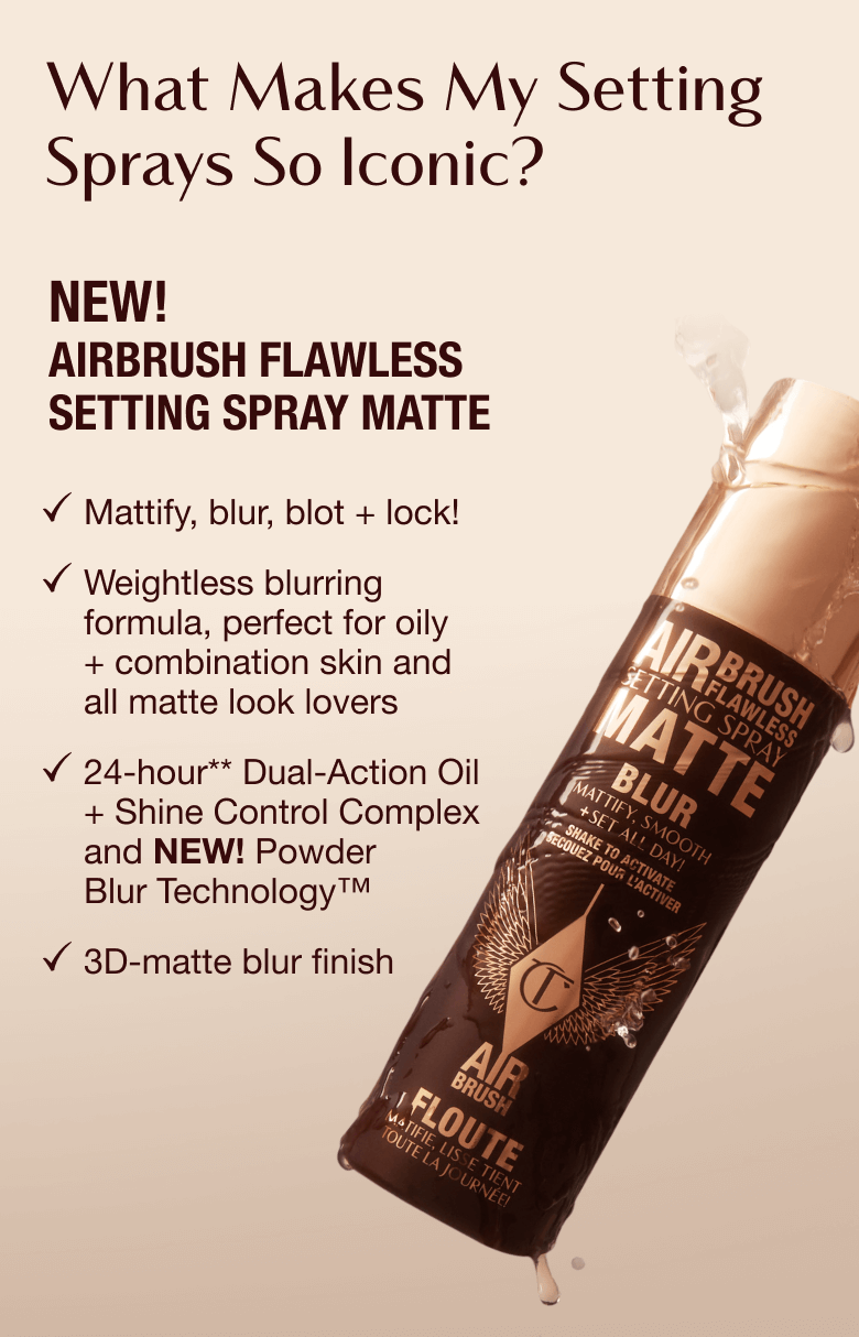 NEW! AIRBRUSH FLAWLESS SETTING SPRAY MATTE