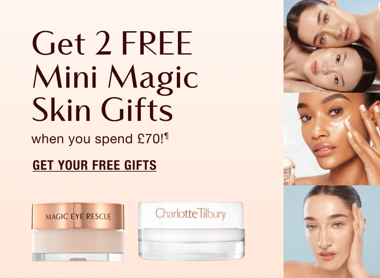 Get 2 Free Mini Magic Skin Gifts when you spend £70!