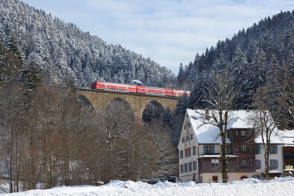 From the archives: Riding Germany’s ‘hell valley’ railway in winter