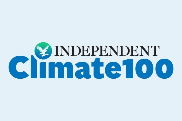 The Independent's Climate 100 logo