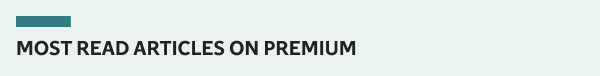 Most read articles on Premium