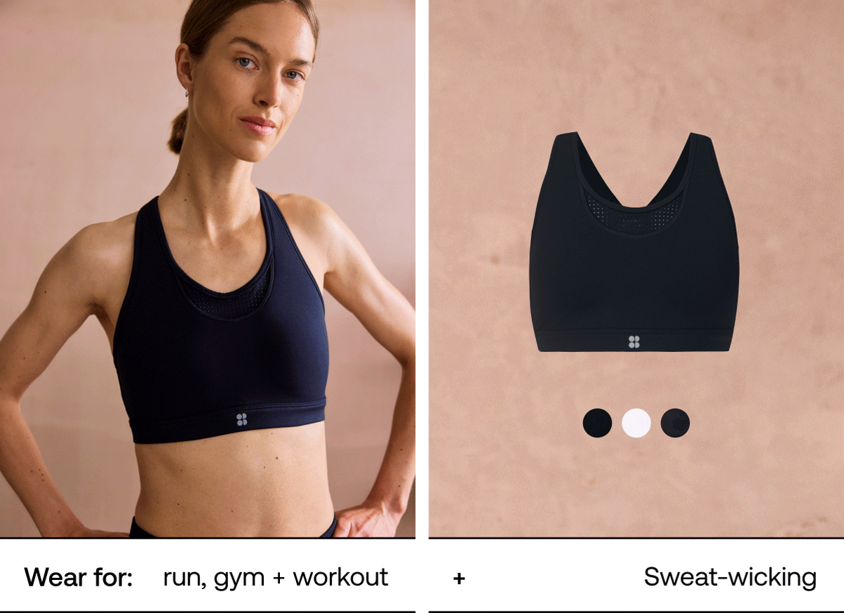Wear for: run, gym + workout