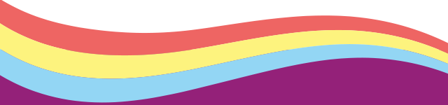 Rainbow section divider