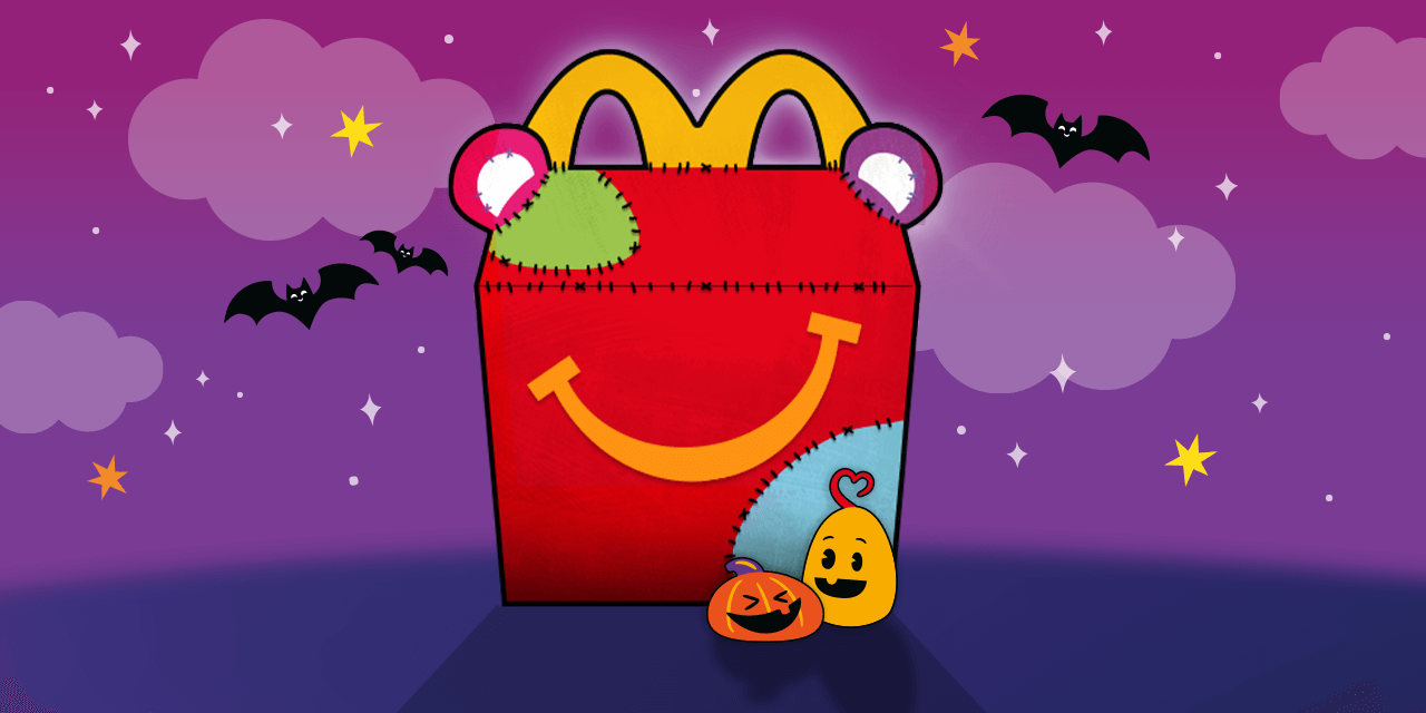 Spooky cartoon Happy Meal