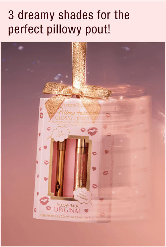 NEW! PILLOW TALK GLOSSY LIP KIT