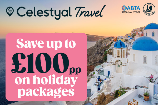 Save up to £100pp with Celestyal Travel
