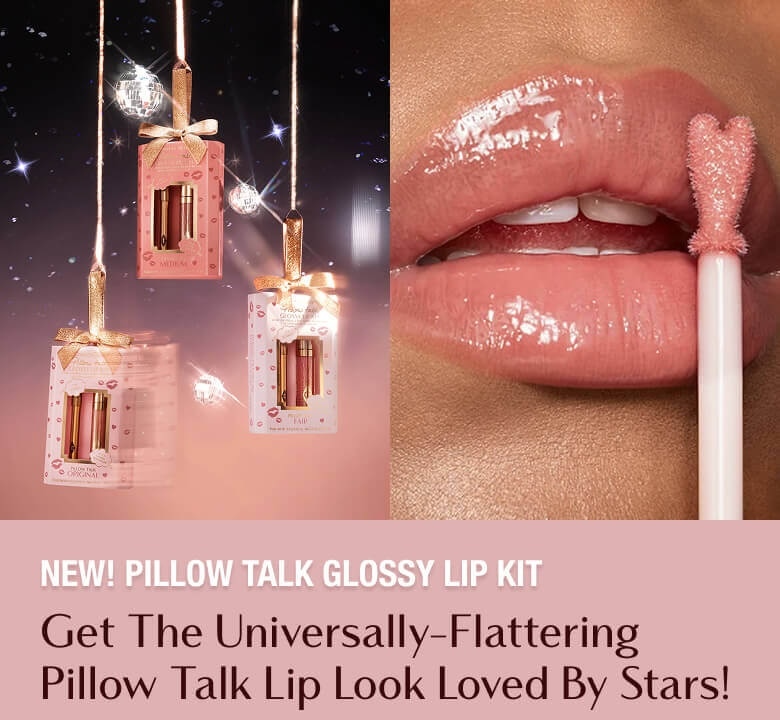 NEW! PILLOW TALK GLOSSY LIP KIT