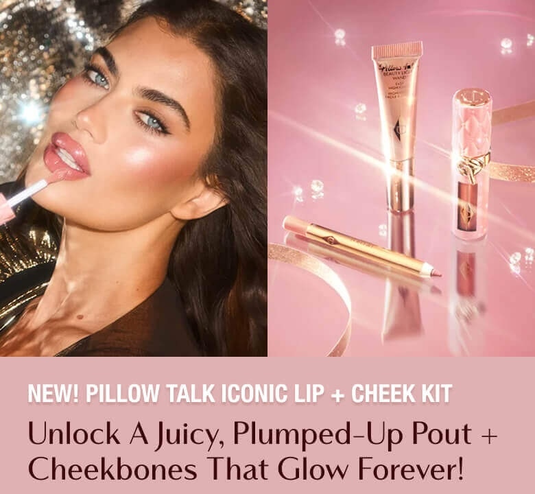 NEW! PILLOW TALK ICONIC LIP + CHEEK KIT