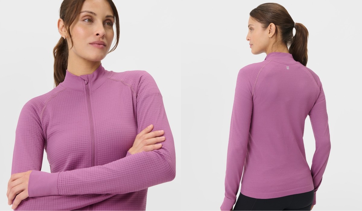 Athlete Seamless Workout Zip Up