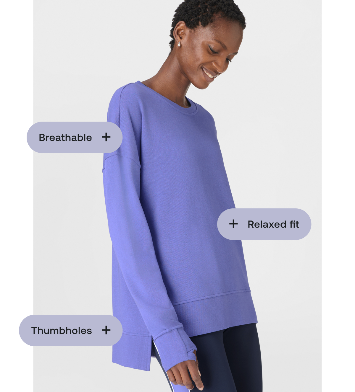 After Class Longline Sweatshirt